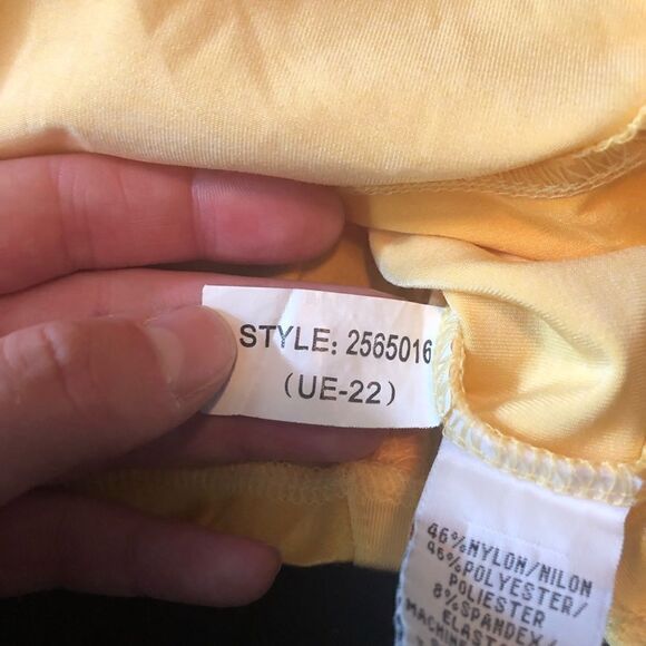 3 for $30! Kenneth Cole yellow  tank top - Picture 6 of 10